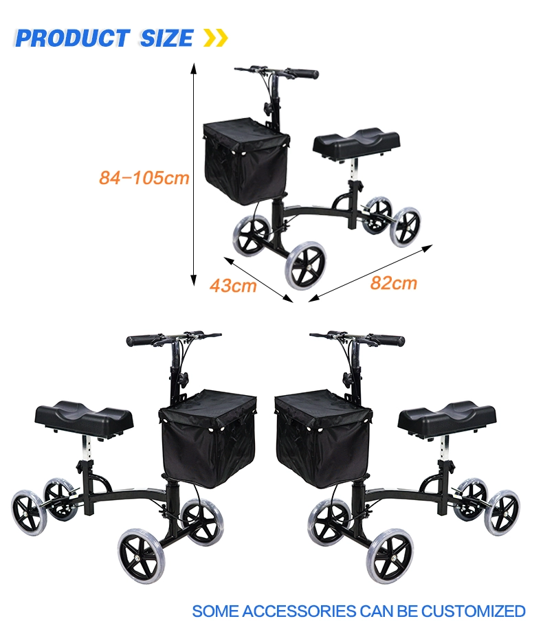 Aluminum Knee Training Rollator