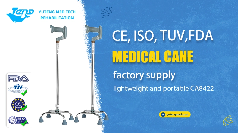 Rehabilitation Four Legged Crutch